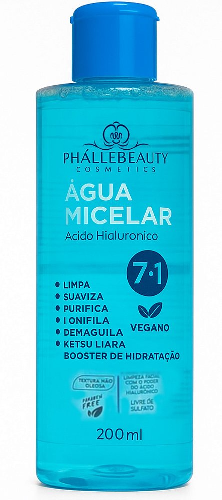 Água Micelar Ácido Hialurônico 200ml