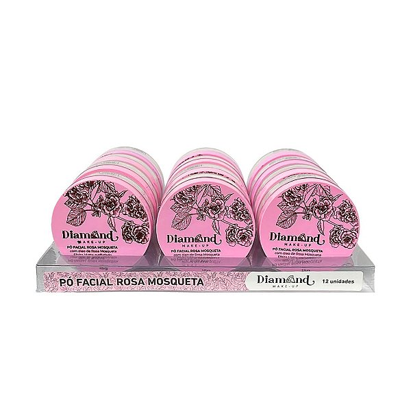 Pó Facial Rosa Mosqueta Diamond Makeup