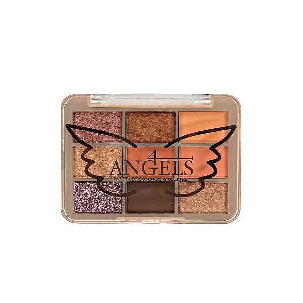 Paleta de Sombras e Glitter 4Angels