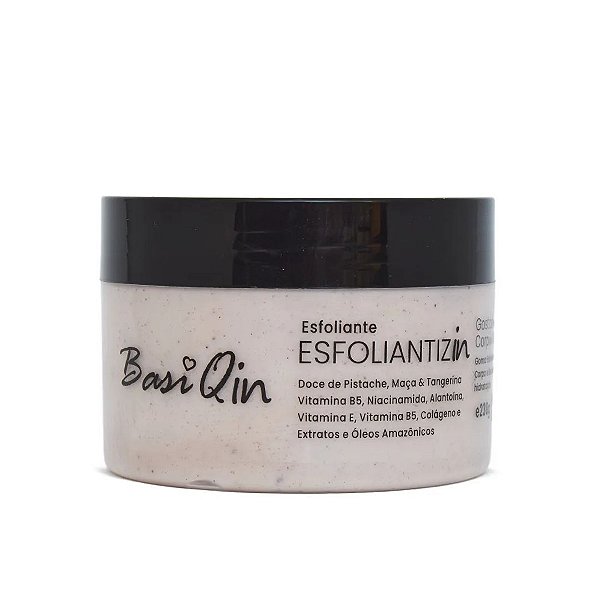 Esfoliante Corporal Esfoliantezin Corporal Pistache e Vanilla 230g - BasiQin