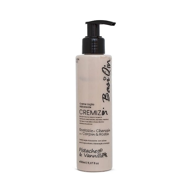 Creme Para Corpo e Rosto Cremizin Pistache e Vanilla 150ml - BasiQin