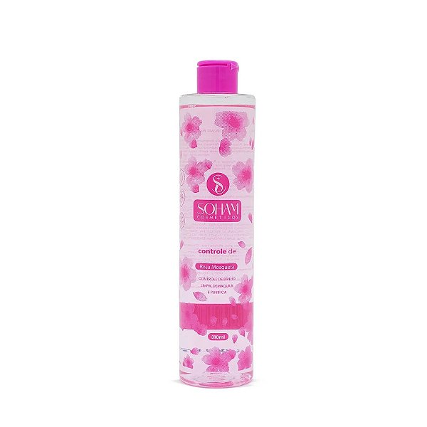 Água Micelar Rosa Mosqueta 310ml - Soham Cosméticos