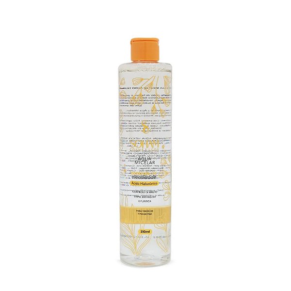 Água Micelar Ácido Hialurônico 310ml - Soham Cosméticos
