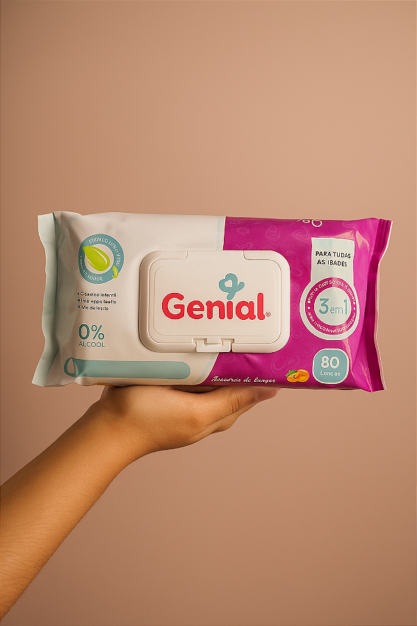 Lenço Genial 80und Corpo e Rosto