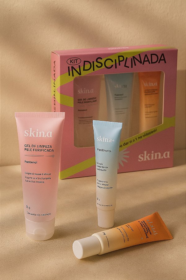 KIT SKIN CARE INDISCIPLINADA QDB