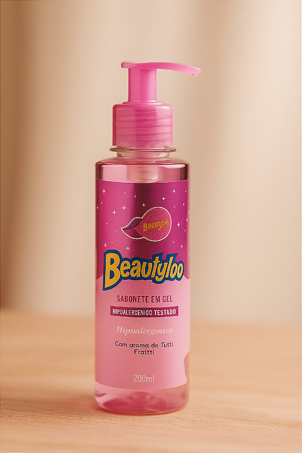 SABONETE BEAUTYLOO LIQUIDO CHEIRINHO DE TUTTI-FRUTTI 200ML FACE B
