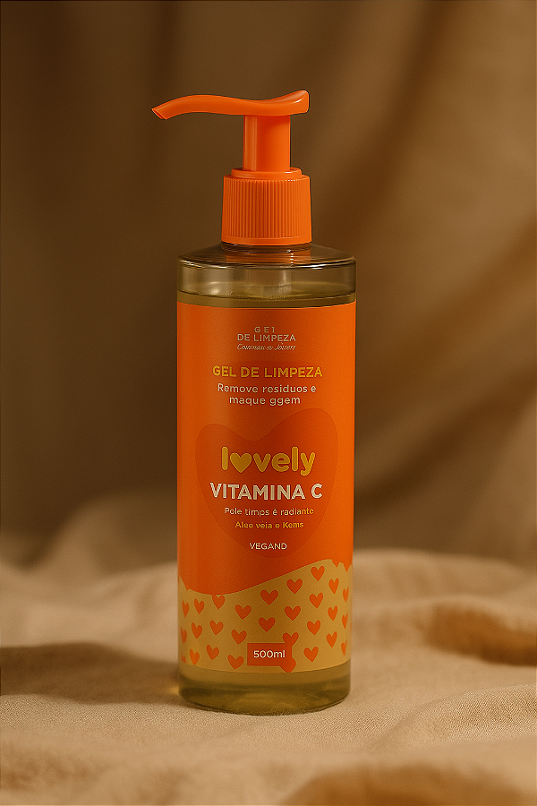GEL DE LIMPEZA IOVELY VITAMINA C 200ML FACE