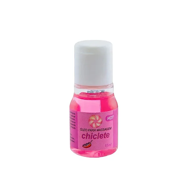 Óleo para Massagem Hot Chiclete 15ml Chillies