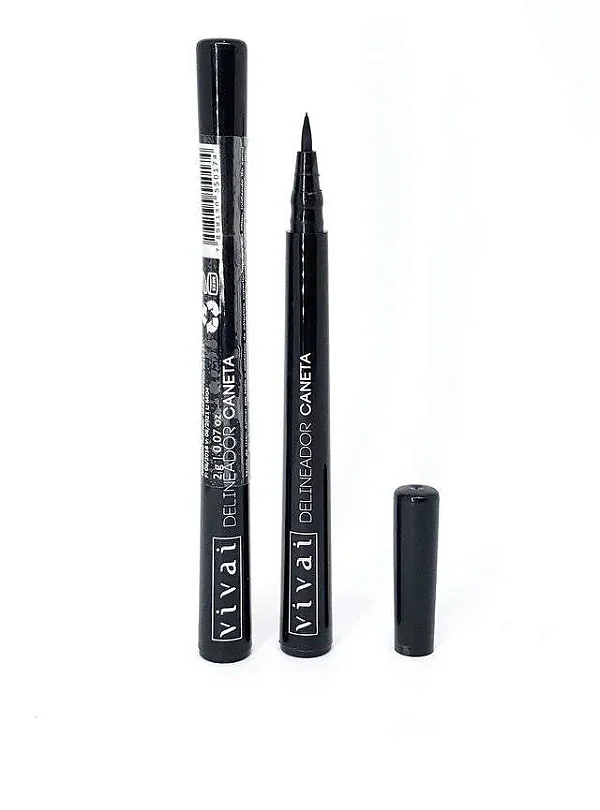 Caneta Delineadora Vivai Preto Intenso