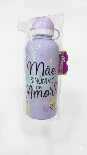 Garrafa Mãe Wincy 600ml Lilás