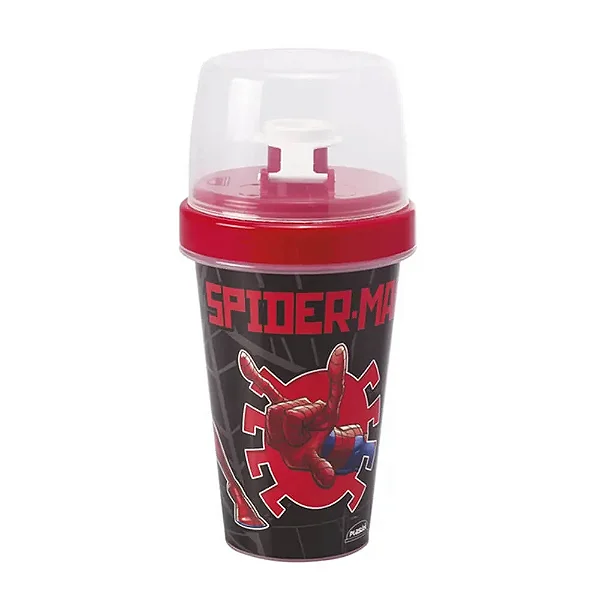 Copo Shakeira Plasútil Homem Aranha 320ml