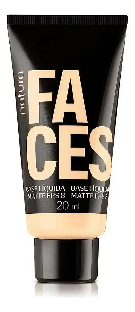 Base Líquida Faces Natura Matte FPS 8 20ml