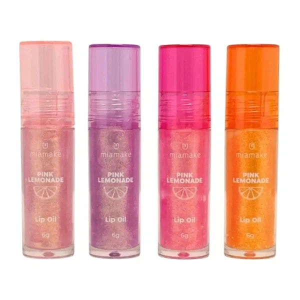 Lip Oil Pink Lemonade Mia Make Brilho Labial