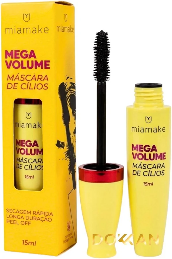 Máscara de Cílios Mia Make Mega Volume 15ml
