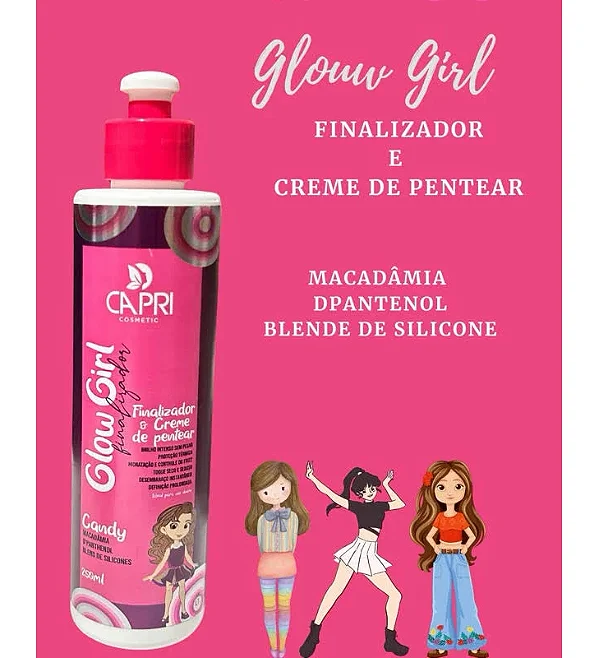 Creme de Pentear Capri 250g Finalizador