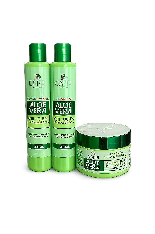 Kit Aloe Vera Anti-Queda Capri 3 Produtos