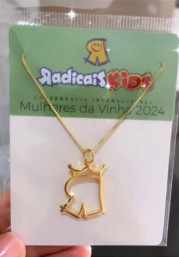 Colar Radicais kids coroa