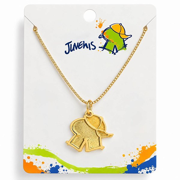 Colar Radicais Juvenis Dourado