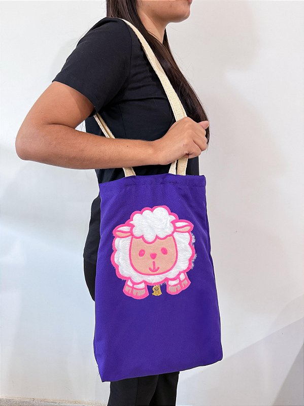 Bolsa tiracolo Ovelinha Roxo