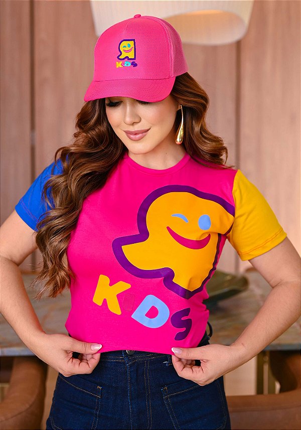 Boné R kids rosa
