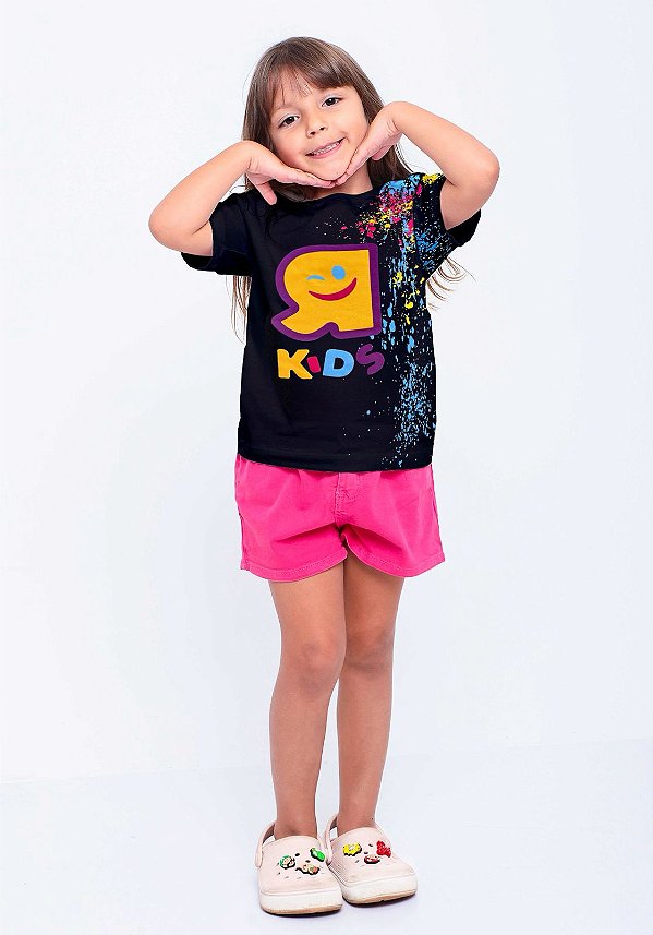 Camiseta Infantil Aquarela RK Max