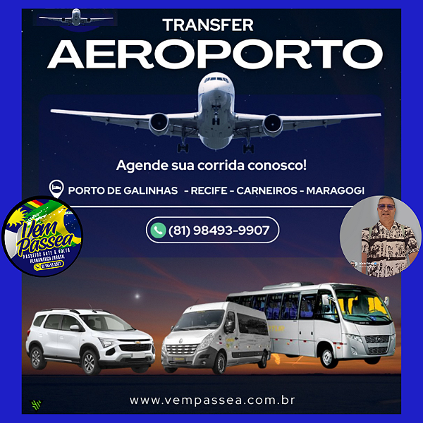 Transfers do Seu Hotel para Aeroporto do Recife