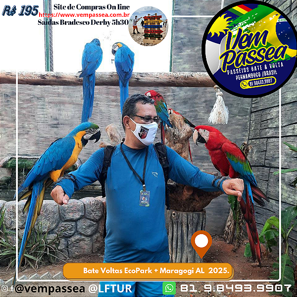 EcoPark Zoológico em Maragogi