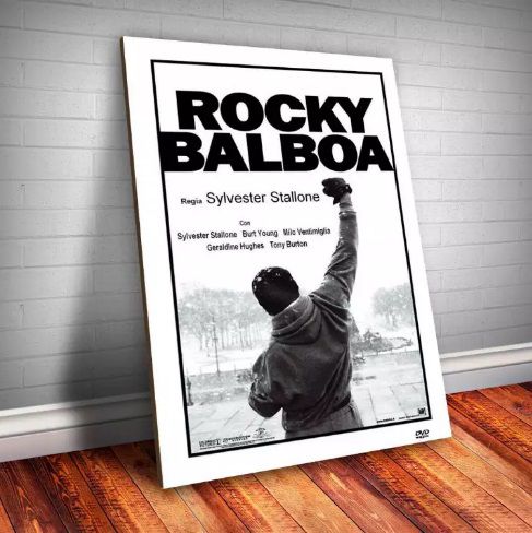 Placa Decorativa Rocky Balboa