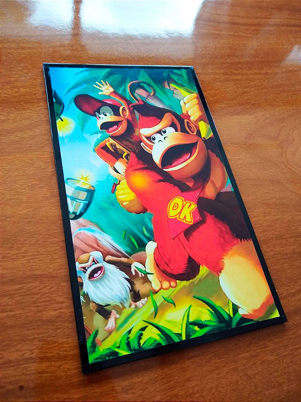 Placa Decorativa Donkey Kong