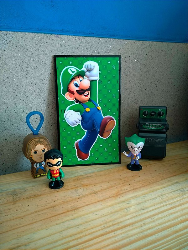 Placa Decorativa Luigi