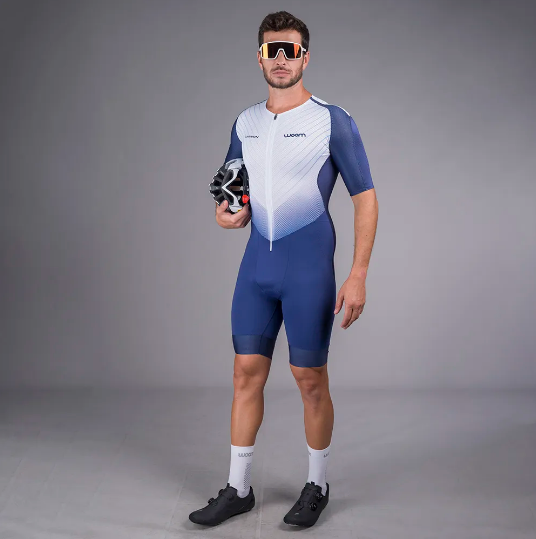 Macaquinho Tri c/ Manga Woom Carbon Storm Sky Masculino