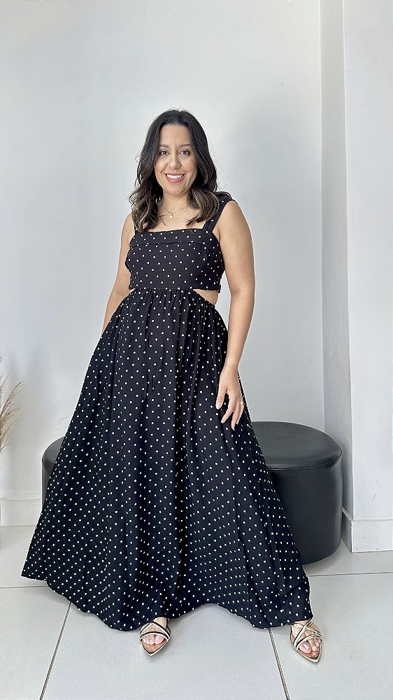 Vestido Poá