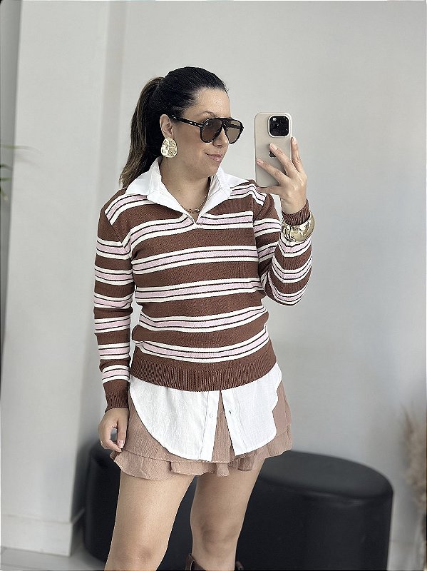 Polo Tricot listrada