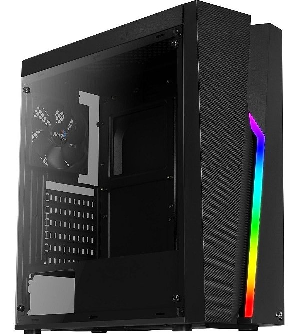 Gabinete Gamer, Mid Tower, RGB Bolt, Aerocool