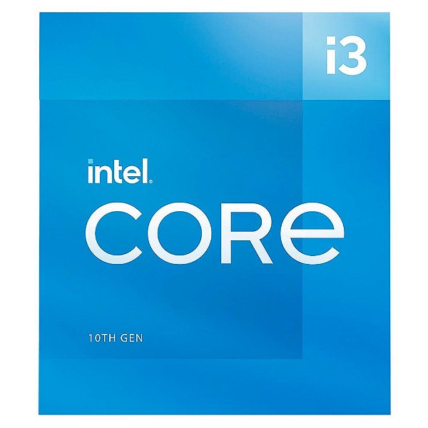 Processador Intel Core I3-10105, 10ª Geração, 3.70ghz, Socket Lga1200, Cache 6mb - Box