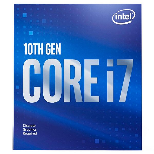 Processador Intel Core I7-10700F, 10ª Geração, 2.90ghz, Socket Lga1200, Cache 16mb - Box