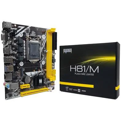 PLACA MÃE H81-M REVENGER, INTEL, 4ª GERAÇÃO, DDR3 LGA 1150