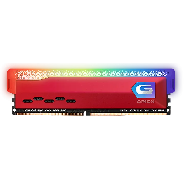 Memória DDR4 Geil Orion RGB, 8GB, 3000MHz, Red