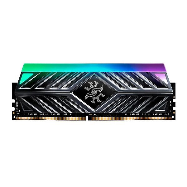 Memória XPG Spectrix D41 RGB, 8GB, 3000MHz, DDR4, CL16, Preto