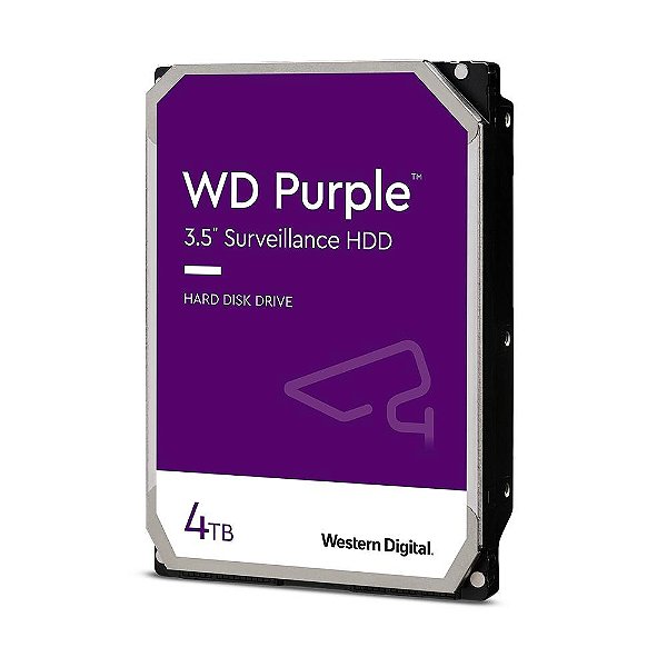 HD WD Purple Surveillance 4TB, 5400RPM, Cache 256MB, 3.5, SATA