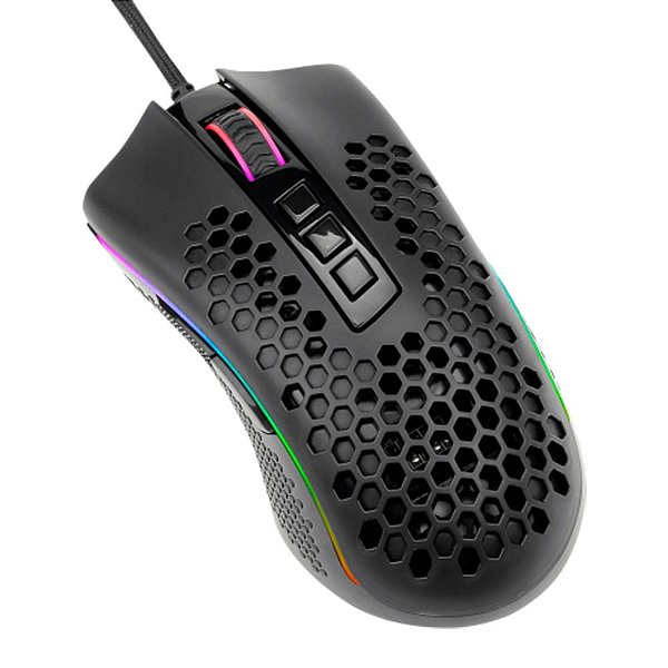 Mouse Gamer Redragon Storm Elite, RGB, 8 Botões, 16000 DPI