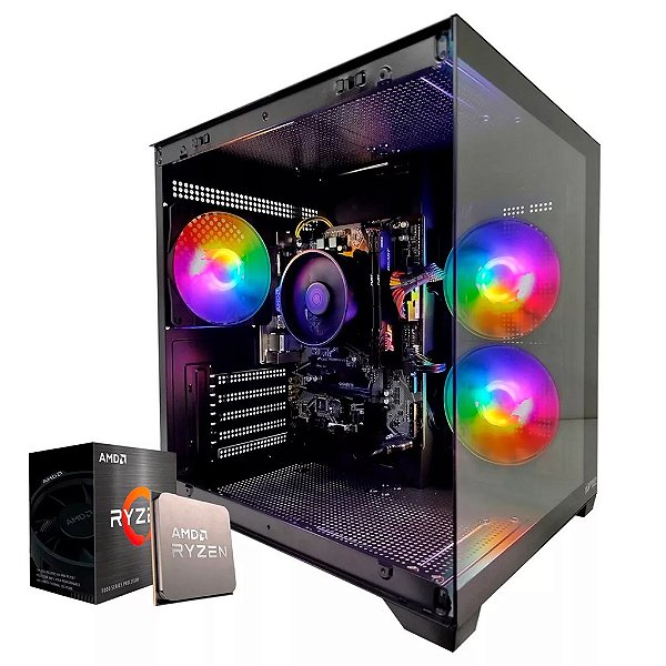 PC Gamer Ryzen 7 5700G | 16GB DDR4 | SSD NVMe 500GB | Radeon Vega Graphics | Info3