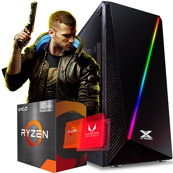 PC INFO3 GAMER AMD RYZEN 5 5600G, 8GB DDR4, SSD 240GB, RADEON VEGA 7 GRAPHICS