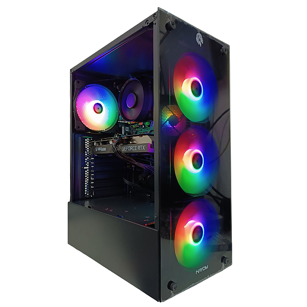 PC Gamer Ryzen 5 | RTX 3060 12GB | 16GB RAM | SSD M.2 1TB | Fonte Real 600W 80 Plus | Info3