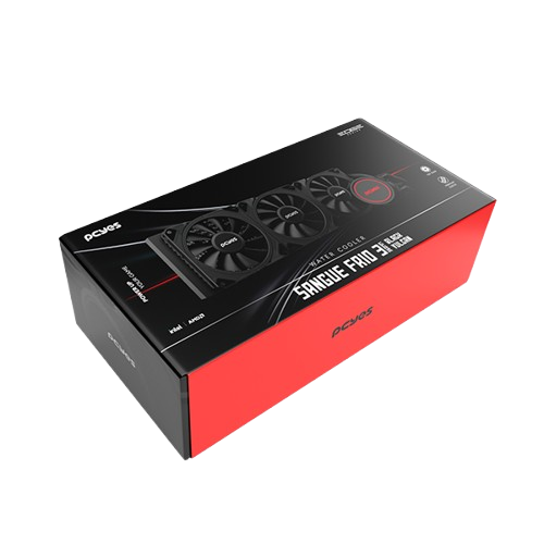 Water Cooler Sangue Frio 3 Black Vulcan 360MM - Tdp 350W - Wcsf3360Br