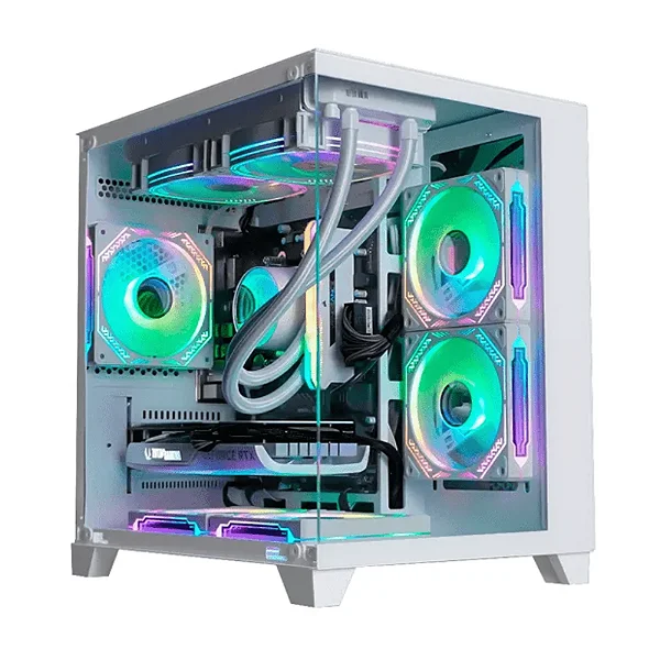 PC Gamer Core i5 14400F | RTX 5060 Ti 16GB | 32GB DDR4 | Water Cooler | 240MM | NVMe 1TB M.2 | Fonte 700W | Info3
