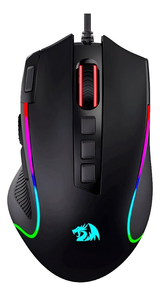 Mouse Para Jogos Redragon Predator M612 Preto Preto Preto
