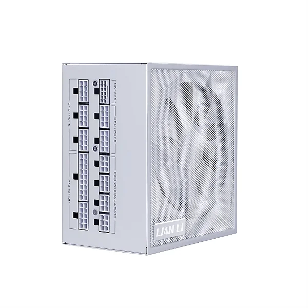 Fonte 1000w 80 Plus Platinum Lian Li Sx1000p, Atx 3.1, Full-modular, White - Sx1000p White Br