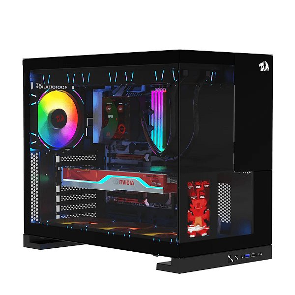 PC Gamer RTX 5060 8GB AMD Ryzen 5 5500X3D SSD M.2 1TB 32GB DDR4