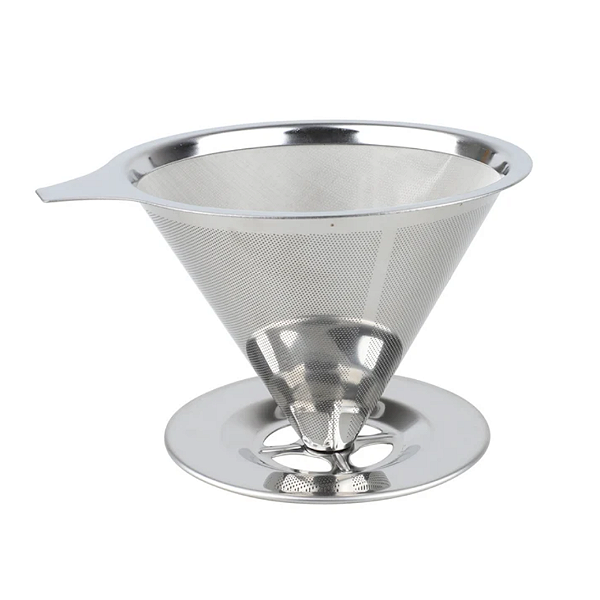 Coador Filtro De Café Aço Inox Sem Uso De Papel